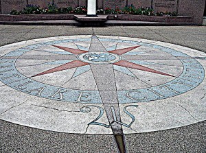 COMPASS-TEMPLE-SQUARE Jesus Christ is our True North